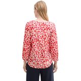 TOM TAILOR - Blouseshirt - Koraal - Dierenprint