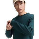 Tom Tailor - BASIC CREWNECK KNIT - Heren Trui - Groen - Ronde Hals