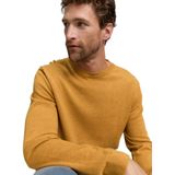 Tom Tailor - BASIC CREWNECK KNIT - Heren Trui - Geel - Ronde Hals