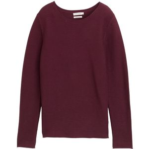 Tom Tailor - Gebreide Trui - Biologisch Katoen - Lange Mouwen - Ronde Hals