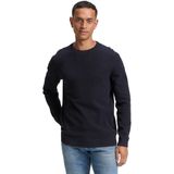 Tom Tailor - 1047570 - Gestructureerde Trui - Ronde Hals