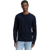 Tom Tailor Denim - Gebreide Pullover - Effen - Regular Fit - Katoen