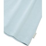 TOM TAILOR - Shirt - Kobaltblauw Lichtblauw Wit - Wijde Pasvorm - Kwartmouw