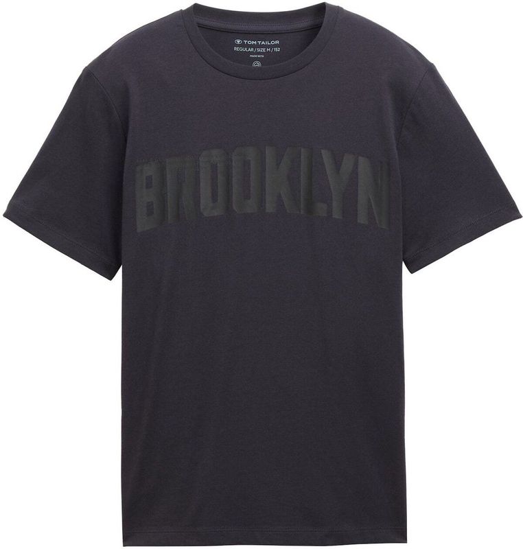 TOM TAILOR T-shirt voor jongens, 29476 - Coal Grey, 152