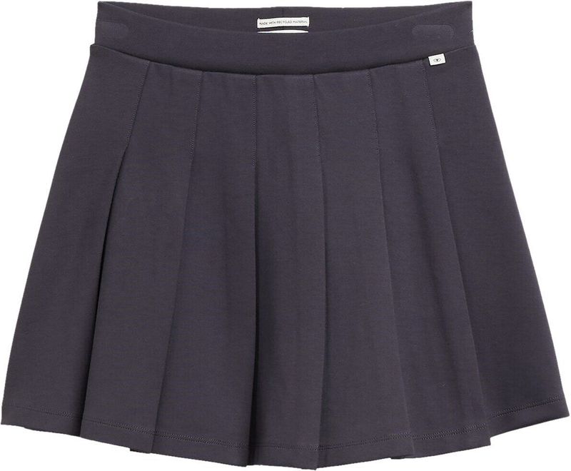 TOM TAILOR - A-lijnrok - Donkergrijs - Korte Mini Rok - Plooirok