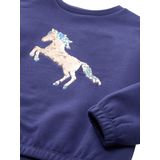TOM TAILOR - 38338 - Sweatshirt - Donkerblauw - Voor Meisjes