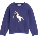 TOM TAILOR - 38338 - Sweatshirt - Donkerblauw - Voor Meisjes