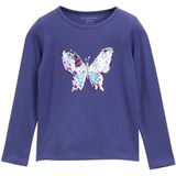 TOM TAILOR - Shirt - Navy - Pailletten Tops