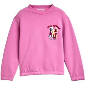 TOM TAILOR - Sweatshirt - Pink - Effen - Lange Mouw