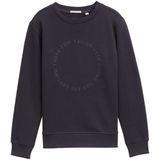 TOM TAILOR - Sweatshirt - Antraciet - Lange Mouw