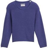 TOM TAILOR - Trui - Navy - Effen - Extra Lange Mouwen