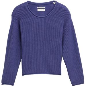 Tom Tailor - Hoodie - Dark blue harbor - Met Capuchon - Lange Mouwen