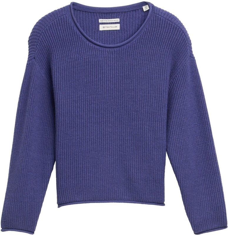 Tom Tailor - Hoodie - Dark blue harbor - Met Capuchon - Lange Mouwen