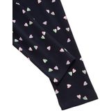 Leggings - Mini Heart Design - Katoen/Elastaan - Regular Fit