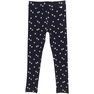 Leggings - Mini Heart Design - Katoen/Elastaan - Regular Fit