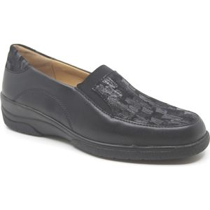 Solidus - 26381 Hedda - Instappers - Kleur Vitello/Kai Schwarz - Leer