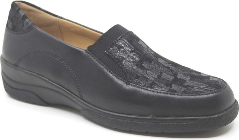 Solidus - 26381 Hedda - Instappers - Kleur Vitello/Kai Schwarz - Leer