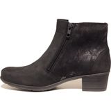Solidus - 35011-01209 - Enkellaarzen - Zwart - Nubuck - Leer