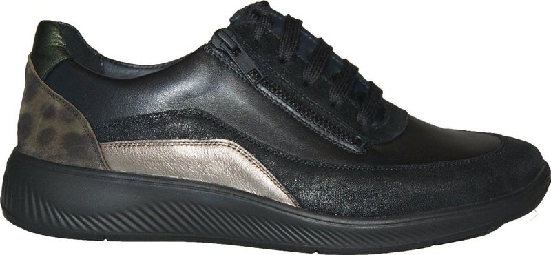 Solidus - Kalea 65019 - Dames Schoenen - Zwart - Leer