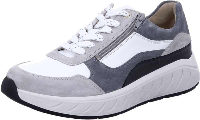 Solidus - 71122 - Comfortabele Heren Veterschoen - Zwart - Leer