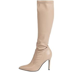 caissa Leren dameslaarzen, beige, 38 EU, beige, 38 EU