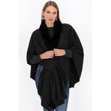 usha - FESTIVAL - Cape - Zwart