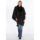 usha - FESTIVAL - Cape - Zwart