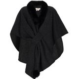 usha - FESTIVAL - Cape - Zwart