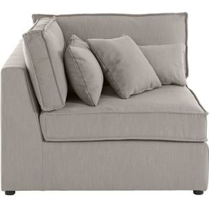 RAUM.ID Sofa-Eckelement "Florid", Teil eines Modulsofas, fester Sitzkomfort, auch in Cord