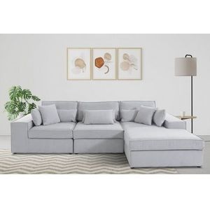 RAUM.ID Ecksofa »Florid L-Form«, 3 Teile, bestehend aus Modulen, viele Bezugsqualitäten, auch in Cord