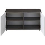 INOSIGN Sitzbank »Sovana«, Garderobensitzbank mit Platz für 8 Schuhpaare, Breite 80 cm