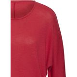 Vivance Langarmshirt "mit breitem Bund", aus strukturiertem Feinstrick mit Viskose