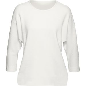 Vivance - Shirt - Crème - Lange Mouwen - Kreukvrije Structuurkwaliteit