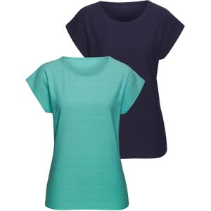 VIVANCE Shirt  navy / turquoise