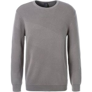 Pullover - Grijs - Zachte Structuurbreiwerk