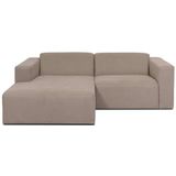INOSIGN Ecksofa "Kelani", mit dekorativer Knopfsteppung an den Armlehnen