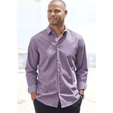 H.I.S Langarmhemd »Regular-fit«, elastisches Jaquard-Hemd in Regular Fit, pflegeleicht aus Baumwoll-Mix