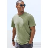 John Devin T-Shirt, (Packung, 2 tlg., 2er-Pack), aus strukturierter Baumwoll-Qualität - im 2er-Sparpack