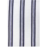 s.Oliver RED LABEL - Beachwear Shortama - Zwart/Wit Gestreept - 2-delig