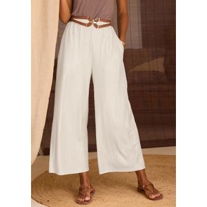 Harembroek - Beige/Goudkleur - Glitterdetails - Elastische Band