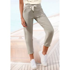 Elbsand - Brinja - Sweatbroek - Steen - Met Zakken en Brede Trekkoorden