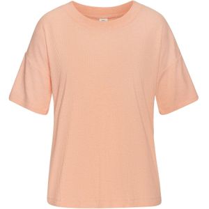 Pyjama - Oranje Mêlee - Elastisch Ribmateriaal - Loose Fit