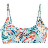 VENICE BEACH Bikinitop  lichtblauw / groen / oranje / wit