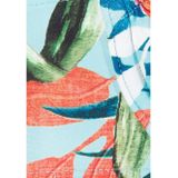 Beugelbikini - Lichtblauw Gedessineerd - Recycling-Polyamide - Verwijderbare Softcups