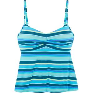 s.Oliver Tankinitop  turquoise / lichtblauw / donkerblauw