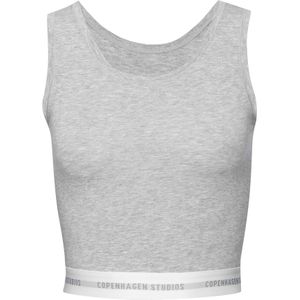 Blousetops - Grijs Mêlee - 50% Modal 45% Katoen 5% Elastaan