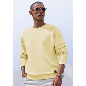 John Devin Sweatshirt, Langarm, Sweatshirt mit Rundhals, Baumwollmischung