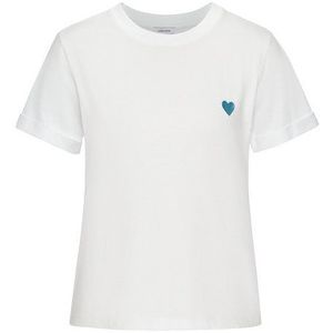 LASCANA Shirt  blauw / wit