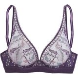 LASCANA - BH - Lichtgroen - Soft Cup - Met Beugel - Bloemenprint