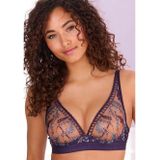 LASCANA - BH - Lichtgroen - Soft Cup - Met Beugel - Bloemenprint